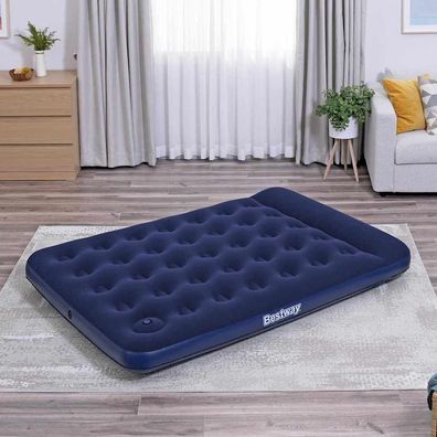 Best Way Luftbett Blau 191 x 137 x 28 cm PVC