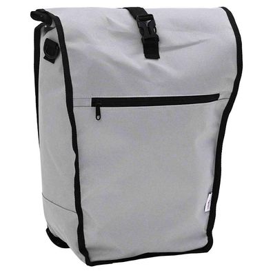 vidaXL Fahrradtasche Grau 34 x 16 x 59 cm Polyester