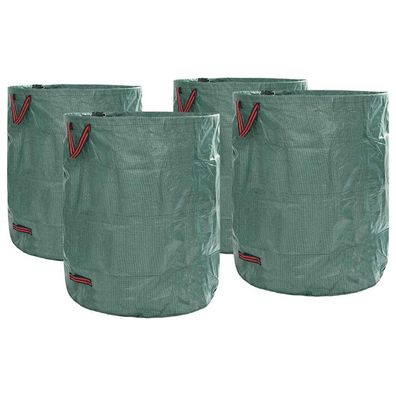 vidaXL Gartenmüllsäcke 4 pcs Grün 79 x 79 x 99,5 cm Polypropylen