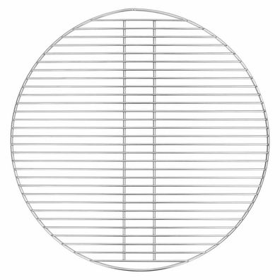 vidaXL Grillrost Silber 57 x 57 cm Edelstahl