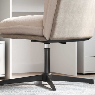 vidaXL Bürostuhl Gaszylinder Schwarz 307-447 mm Eisen