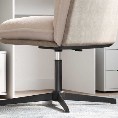vidaXL Bürostuhl Gaszylinder Schwarz 318-473 mm Eisen