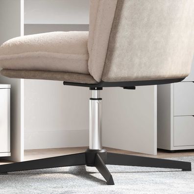 vidaXL Bürostuhl Gaszylinder Chrom 307-447 mm Eisen