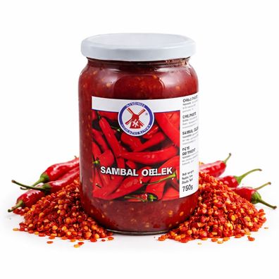 Sambal Oelek SCHARF Chili Paste 750g