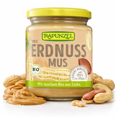 Rapunzel Bio Erdnussmus fein 250g