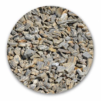 4myBaby Steinrinde Grau 32-63 mm Gneis Dekosteine für Garten Beete & Wege Zierkies