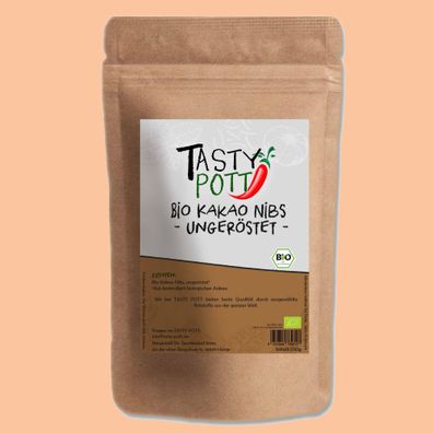 Tasty Pott Bio Kakaonibs - 1000.0g