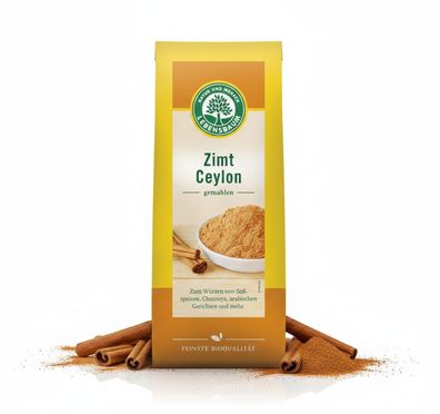 Lebensbaum Bio Zimt Ceylon gemahlen - 50g