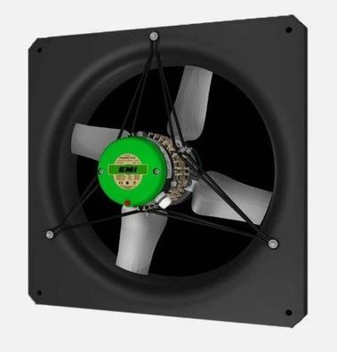 EMI Stall Ventilator Wandventilator 230 V Ø 439 mm / 1,8 A / 390 W NEU