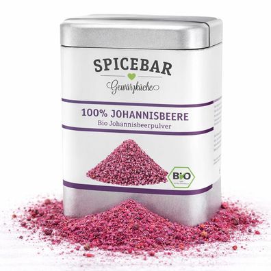 Spicebar Fruchtpulver gefriergetrocknet aus 100% Johannisbeere ab 60g