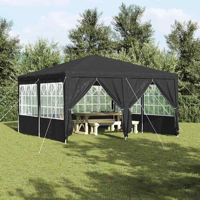 vidaXL Party-Zelt Anthrazit 400 x 400 x 266 cm Polyethylen