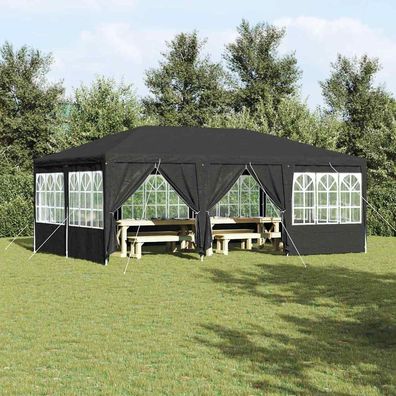 vidaXL Party-Zelt Anthrazit 600 x 400 x 266 cm Polyethylen