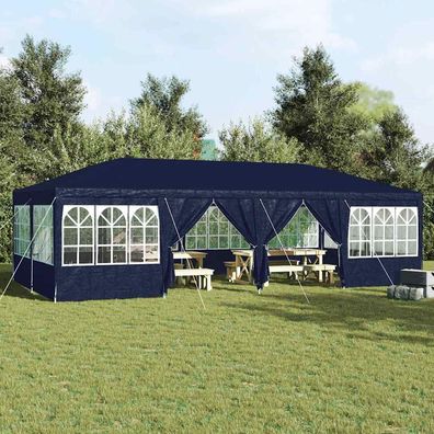 vidaXL Party-Zelt Blau 800 x 400 x 266 cm Polyethylen