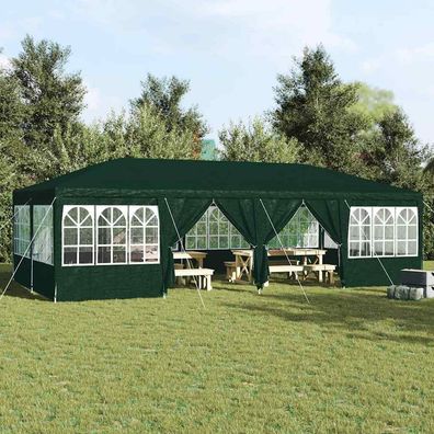 vidaXL Party-Zelt Grün 800 x 400 x 266 cm Polyethylen
