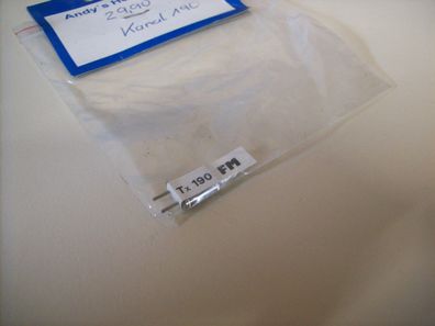 Quarz Senderquarz Robbe Futaba 35 Mhz Kanal 190 Transmitter F103190