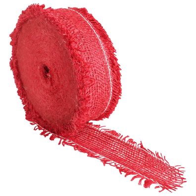 vidaXL Juterolle Rot 5 x 5000 cm