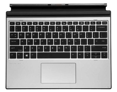 HP L67436-041 Tastatur für Mobilgeräte QWERTZ Deutsch Silber Pogo Pin (L67436-041)