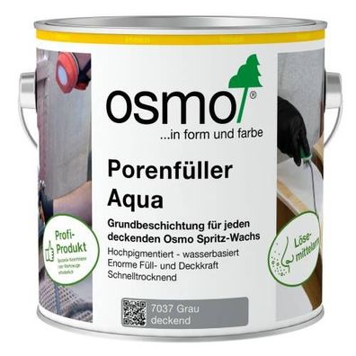 OSMO Porenfüller Aqua 7036 / 7037 deckend 2,5 L