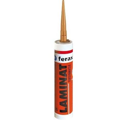 FERAX Laminat Fugenmasse Silikonbasis 310ml Kartusche Eiche hell matt