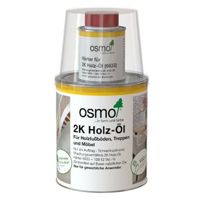OSMO 2K Holz-Öl 0,375 / 1,0 L diverse Farbtöne