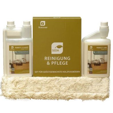Scheucher Pflegeset CARE & CLEAN SEDA Parkettboden