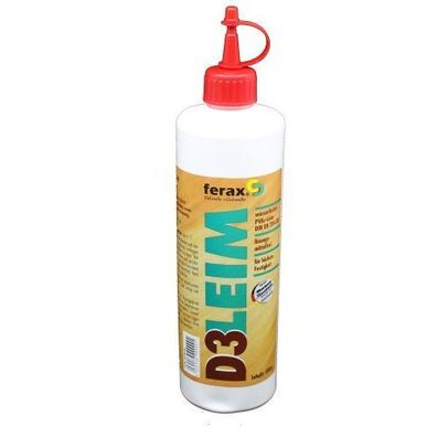 Ferax D3 - Weißleim, wasserfester Spezialleim DIN EN204 D3 100g/500g Parkettleim