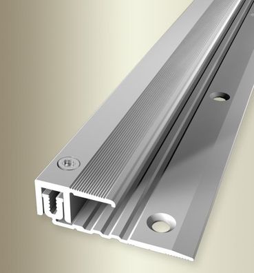 Parkettfreund Abschlussprofil COMBI PF 287 - 100 cm 6,5-16 mm Alu elox