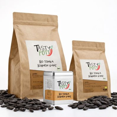 Tasty Pott Bio Tonka Bohnen -ganz- im Beutel