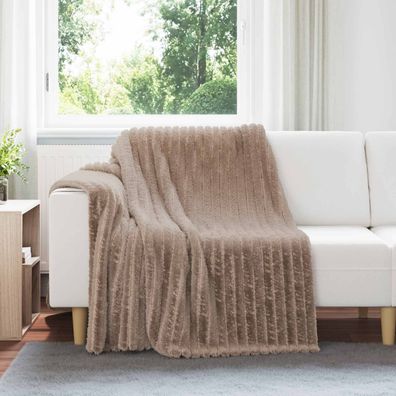 vidaXL Wohndecken 6 pcs Kamel 200 x 150 cm Fleece