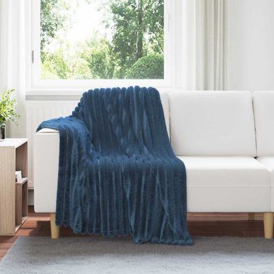 vidaXL Wohndecken 6 pcs Marineblau 150 x 130 cm Fleece