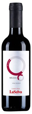 6x LaSelva MEZZA Bottiglia - Vino Rosso da Tavola 0,375l