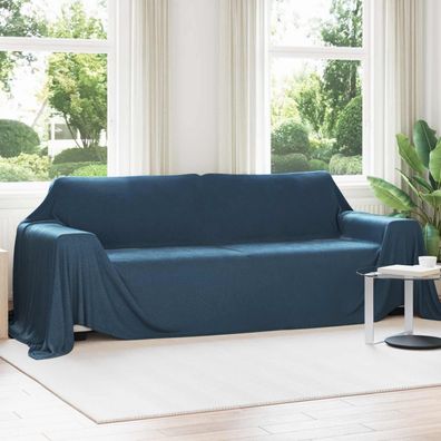 vidaXL Wohndecken 6 pcs Marineblau 350 x 270 cm Fleece