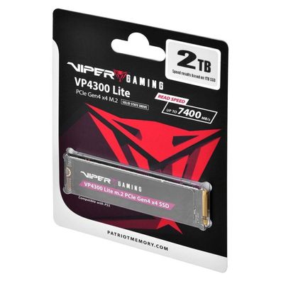 VP4300 Lite 2 TB (schwarz, PCIe 4.0 x4, NVMe 2.0, M.2 2280)