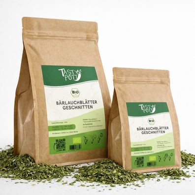 Tasty Pott Bio Bärlauch getrocknet & geschnitten - im Beutel