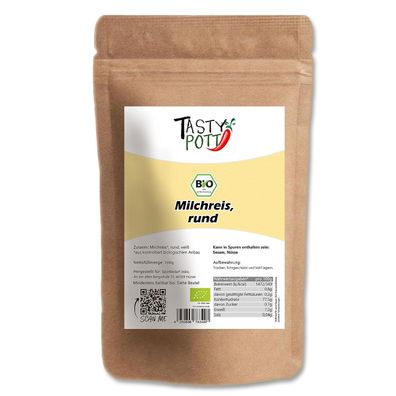 Tasty Pott Bio Milchreis - im Beutel