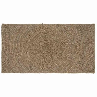 vidaXL Bereichsteppiche Grau 80 x 150 cm Jute