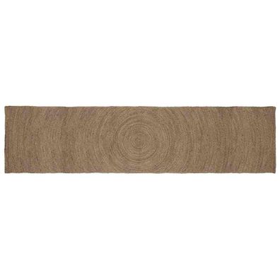 vidaXL Bereichsteppiche Grau 80 x 400 cm Jute