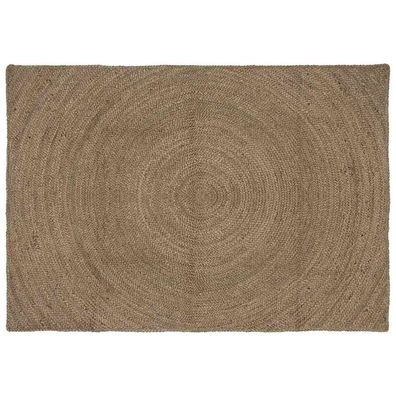 vidaXL Bereichsteppiche Grau 120 x 170 cm Jute