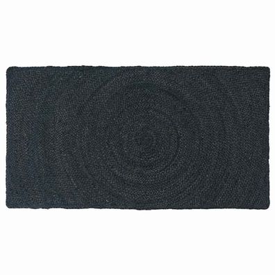 vidaXL Bereichsteppiche Dunkelgrau 60 x 110 cm Jute