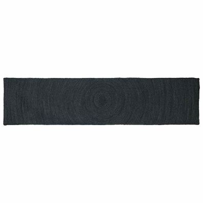 vidaXL Bereichsteppiche Dunkelgrau 60 x 200 cm Jute