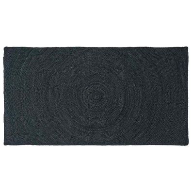 vidaXL Bereichsteppiche Dunkelgrau 100 x 200 cm Jute