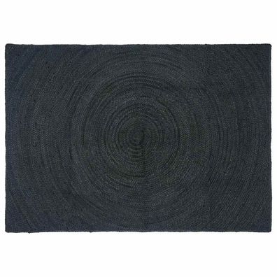 vidaXL Bereichsteppiche Dunkelgrau 140 x 200 cm Jute