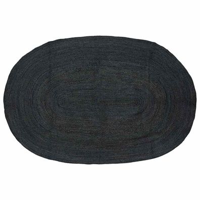 vidaXL Bereichsteppiche Dunkelgrau 205 x 305 cm Jute