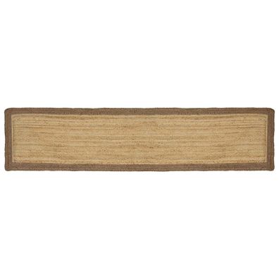vidaXL Bereichsteppiche Grau 60 x 250 cm Jute