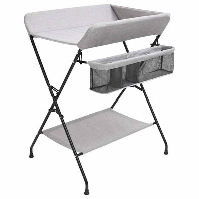 Wickeltisch Grau Eisen 120x60 cm