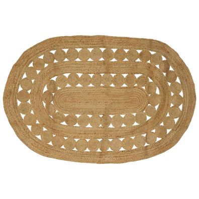 vidaXL Bereichsteppiche Natur 152 x 245 cm Jute