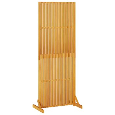 vidaXL Sichtschutz Braun 79,5 x 50 x 200 cm Massivholz Akazie
