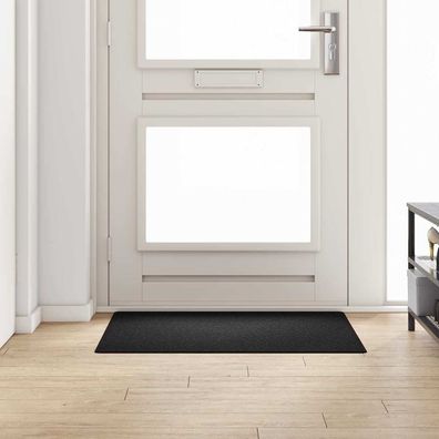 vidaXL Teppichläufer Anthrazit 100 x 100 cm 100% Polypropylen