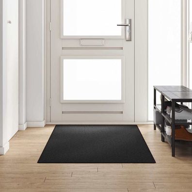 vidaXL Teppichläufer Anthrazit 100 x 250 cm 100% Polypropylen