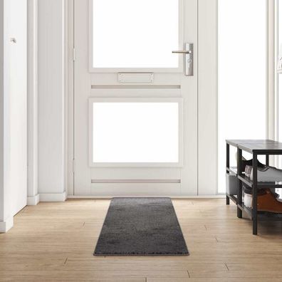vidaXL Teppichläufer Grau 50 x 300 cm 100% Polypropylen Tuft